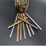 Stainless Steel (304) T - Joints Rose Gold, Yellow Gold and Silver 3M long