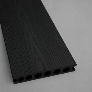 PROD003 3D Embossed Premium Composite Decking 5.4m Charcoal