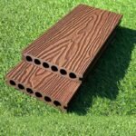PROD005 3D Embossed Premium Composite Decking 5.4m Merbau Red